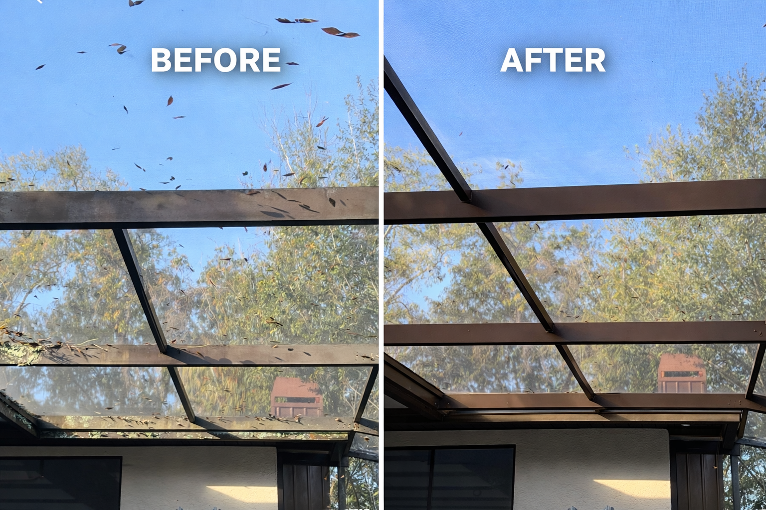 Professional pool cage rescreening in St. Petersburg