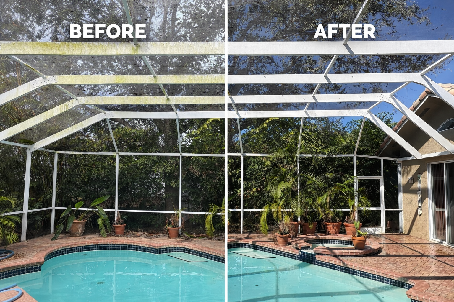 Lanai screen repair across Tampa Bay Florida